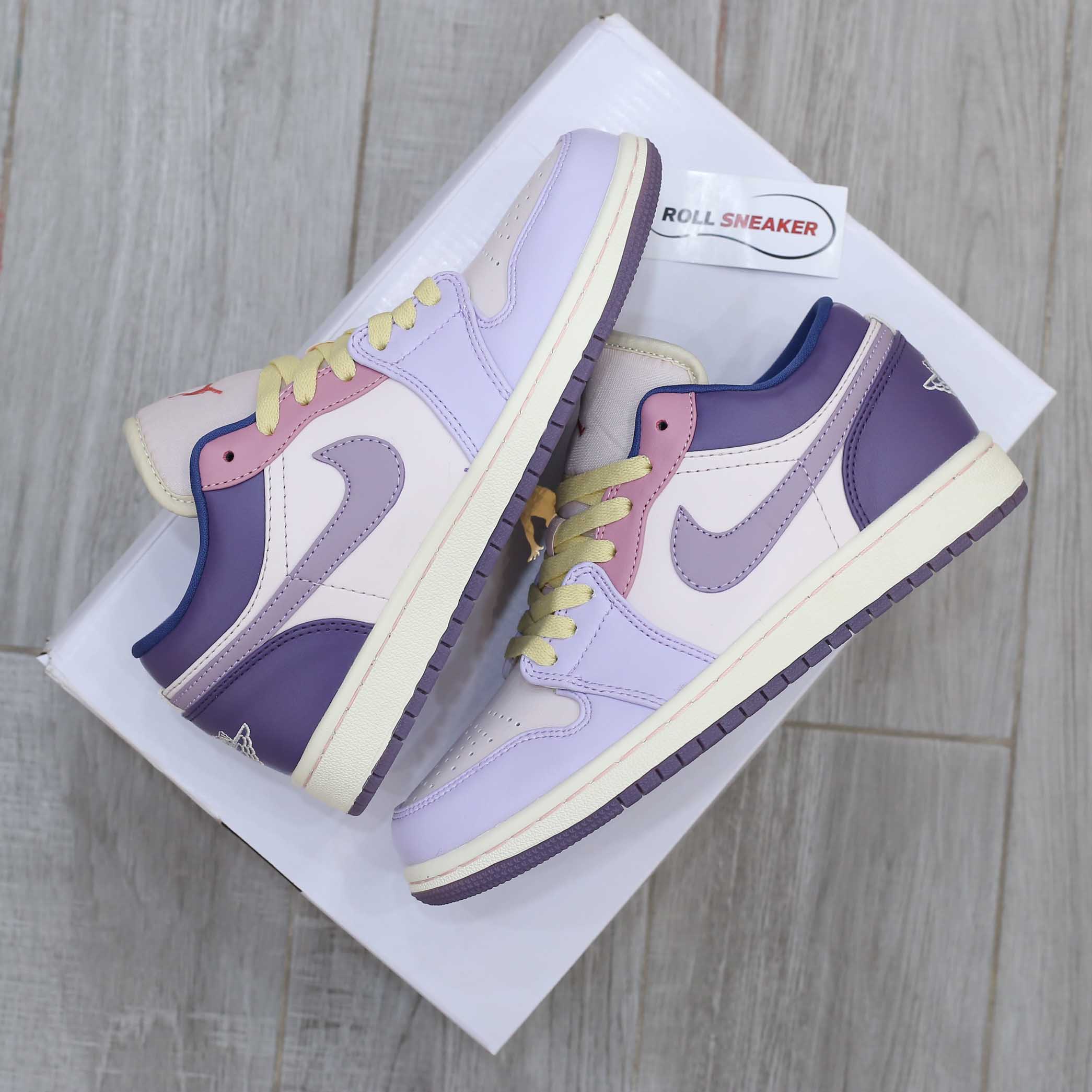 Giày Nike Air Jordan 1 Low Pastel Purple Like Auth