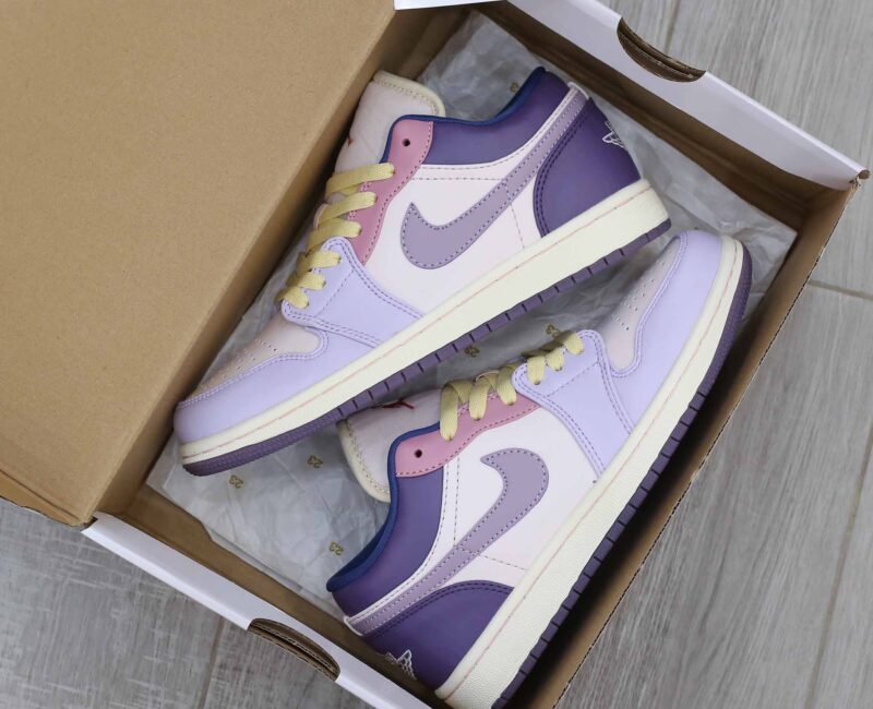 Giày Nike Air Jordan 1 Low Pastel Purple Like Auth