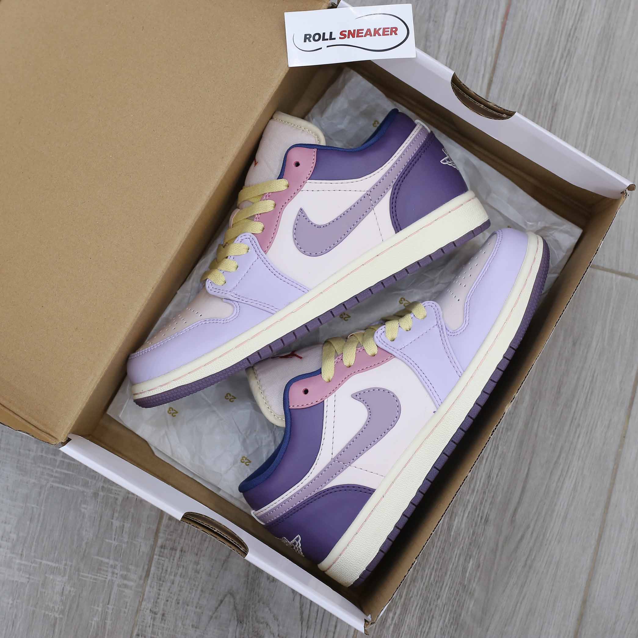 Giày Nike Air Jordan 1 Low Pastel Purple Like Auth