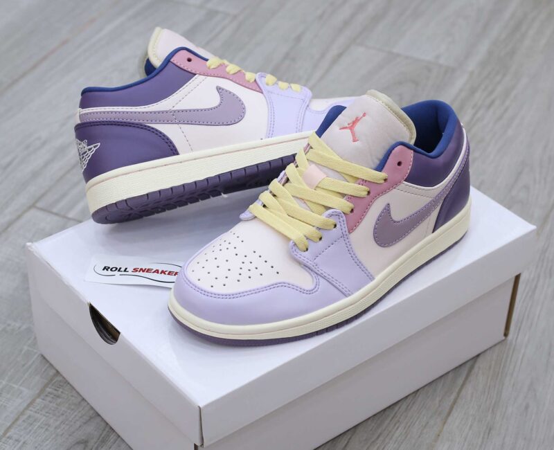 Giày Nike Air Jordan 1 Low Pastel Purple Tím