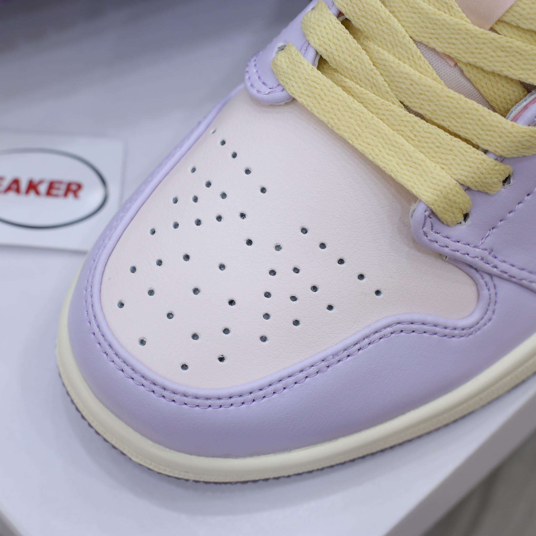 Giày Nike Air Jordan 1 Low Pastel Purple Tím
