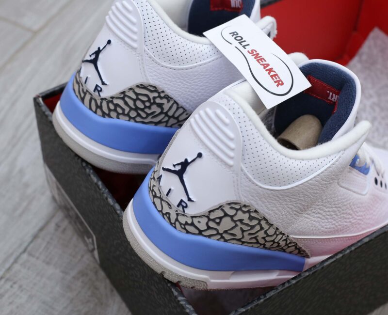 Giày Nike Air Jordan 3 Retro 'UNC' Like Auth