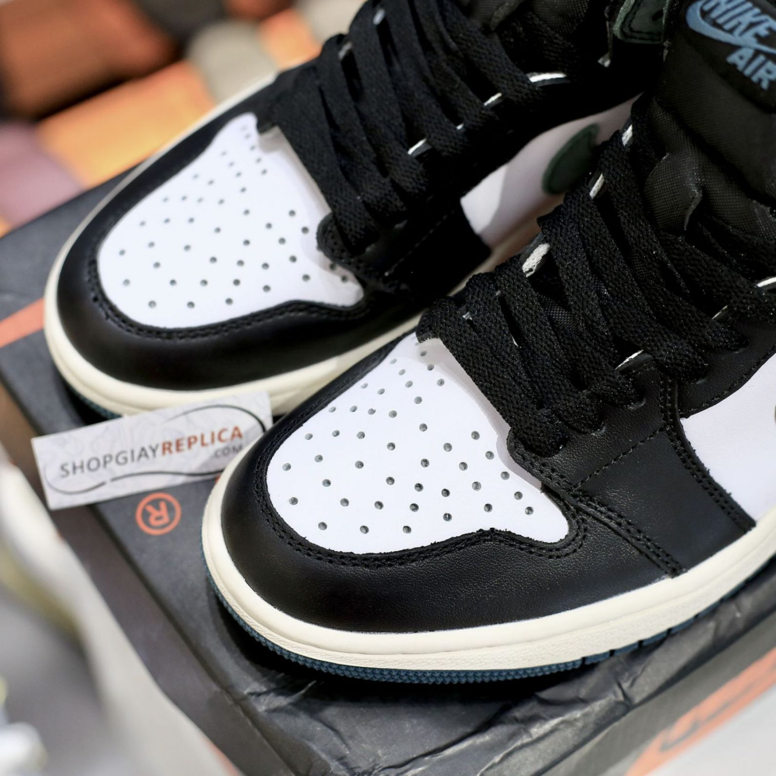 Giày Nike Air Jordan 1 Retro High OG ‘Clay Green’ Like Auth