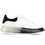 Giày Alexander Mcqueen Đế Hơi Gót Đen Like Auth