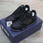 Giày Dior B27 Low Black họa tiết Dior Oblique Galaxy Like Auth