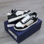 Giày Dior B27 Low Black White Beige họa tiết Dior Oblique Galaxy Like Auth