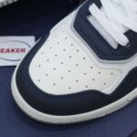 Giày Dior B27 Low Deep Blue and White họa tiết da Dior Oblique Galaxy Like Auth