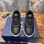 Giày Dior B27 Low Dior Black họa tiết CD Diamond Canvas Like Auth