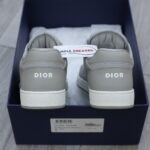 Giày Dior B27 Low Dior Gray họa tiết CD Diamond Canvas Like Auth