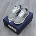 Giày Dior B27 Low Dior Gray họa tiết CD Diamond Canvas Like Auth