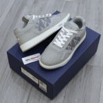 Giày Dior B27 Low Dior Gray họa tiết CD Diamond Canvas Like Auth