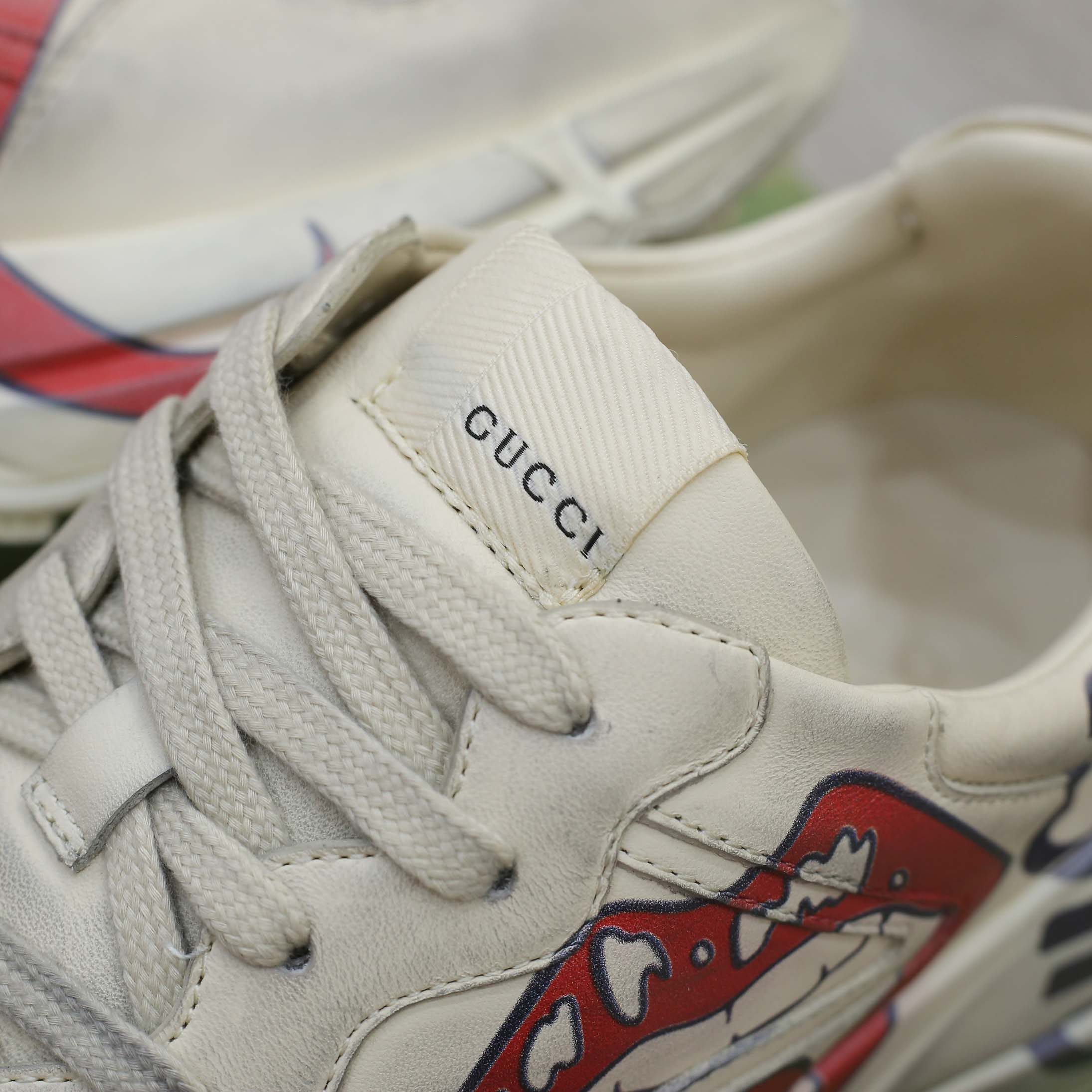 Giày Gucci Dơ Mouth Môi Bẩn Best Quality