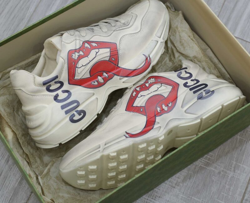 Giày Gucci Dơ Mouth Môi Bẩn Best Quality