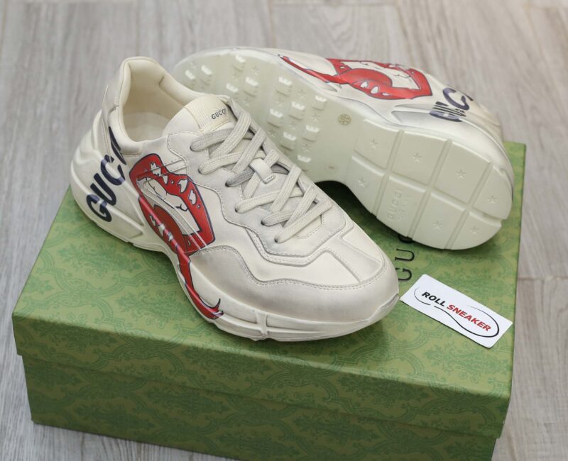 Giày Gucci Dơ Mouth Môi Bẩn Best Quality