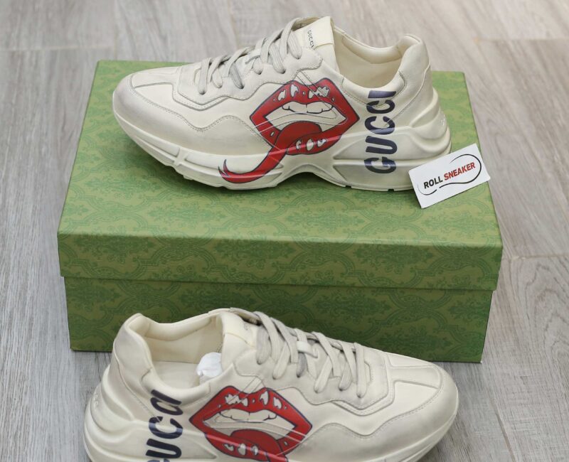 Giày Gucci Dơ Mouth Môi Bẩn Best Quality