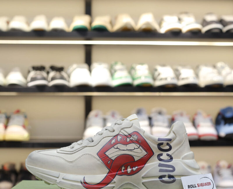 Giày Gucci Dơ Mouth Môi Bẩn Best Quality