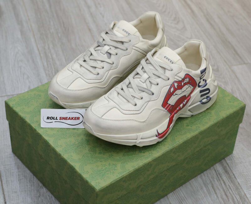 Giày Gucci Dơ Mouth Môi Bẩn Best Quality