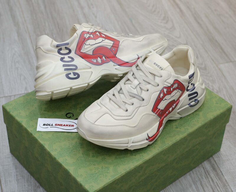 Giày Gucci Dơ Mouth Môi Bẩn Best Quality