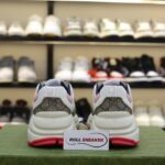 Giày Gucci GG Rhyton sneaker Pink leather and GG Canvas