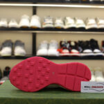 Giày Gucci GG Rhyton sneaker Pink leather and GG Canvas