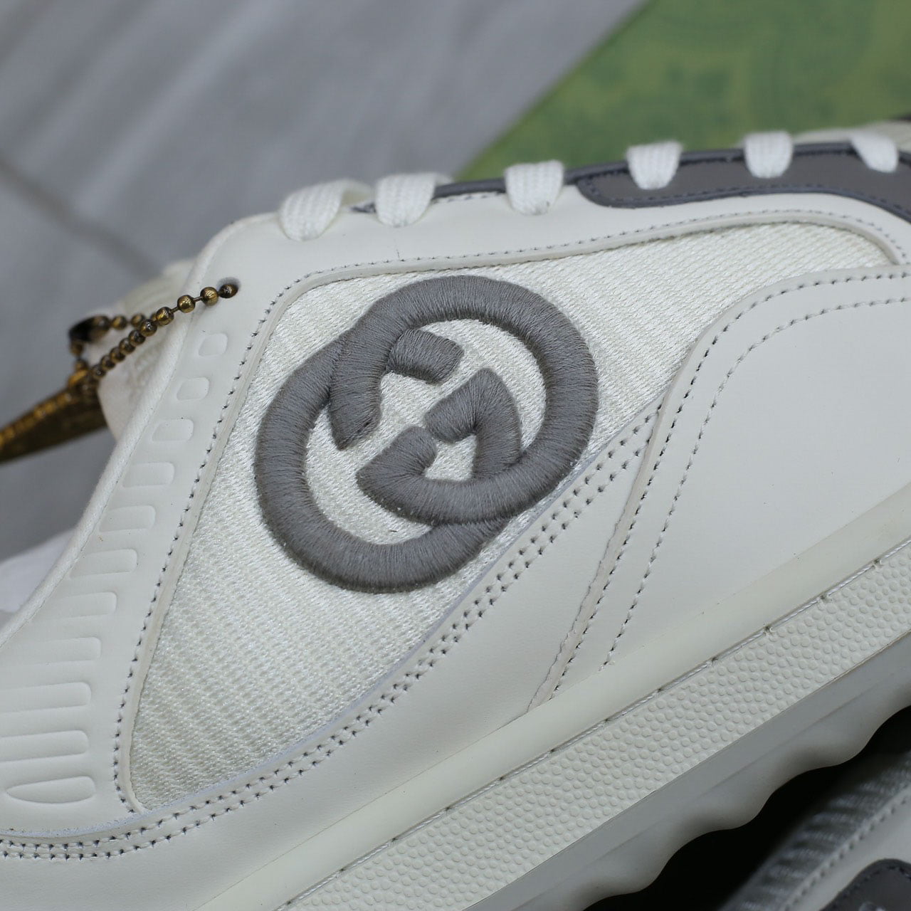 Giày Gucci MAC80 Sneaker White and Grey Like Auth