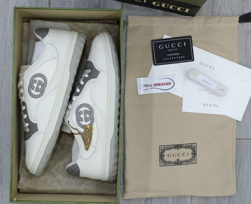 Giày Gucci MAC80 Sneaker White and Grey Like Auth