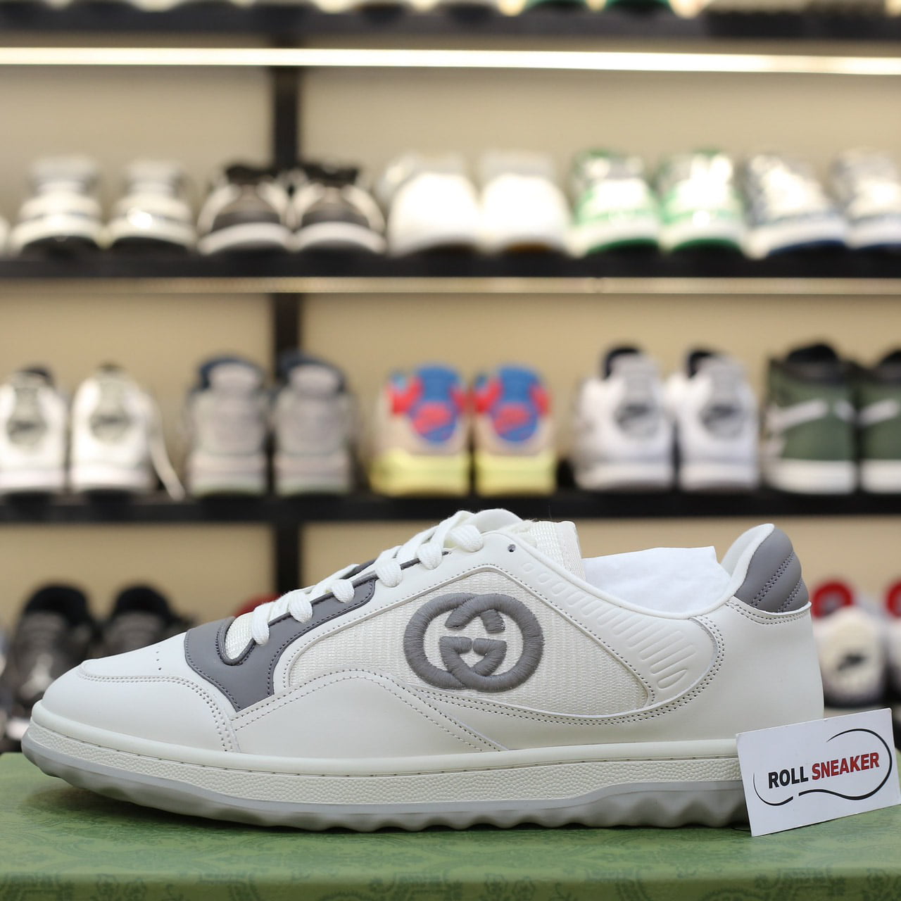 Giày Gucci MAC80 Sneaker White and Grey Like Auth