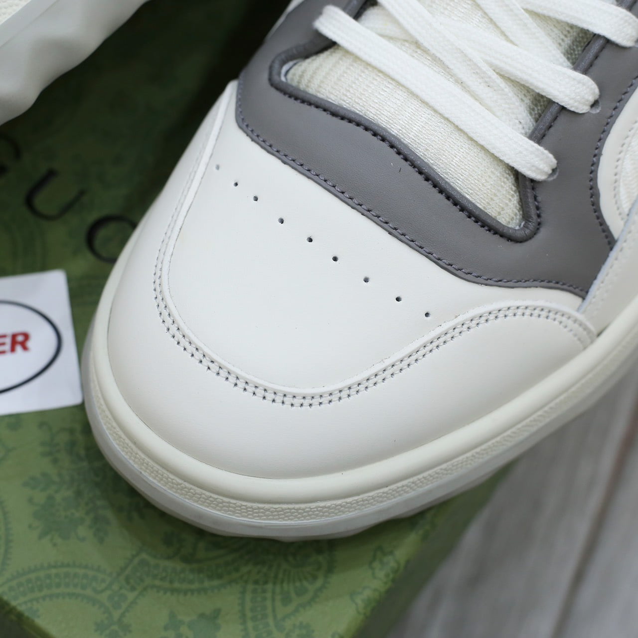 Giày Gucci MAC80 Sneaker White and Grey Like Auth