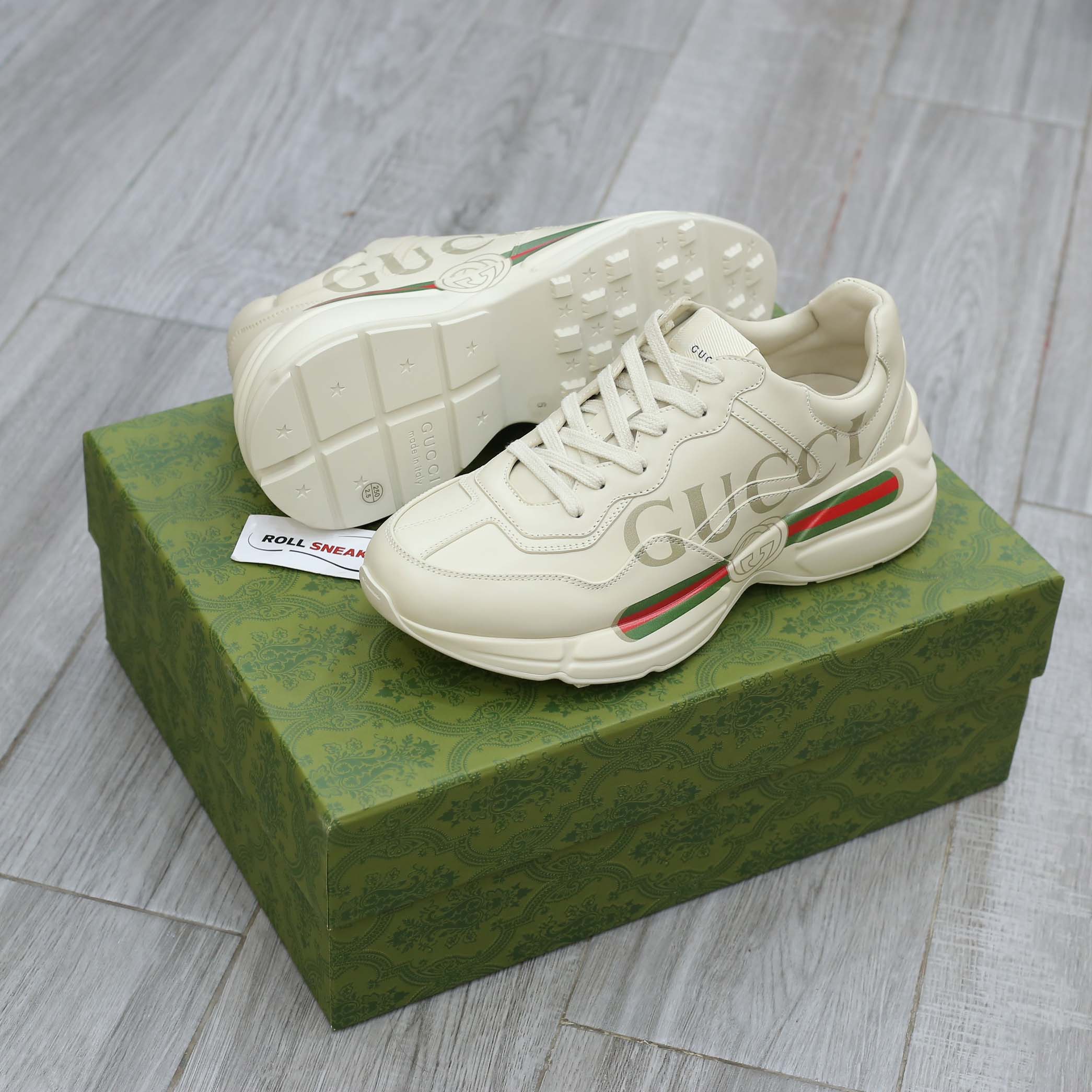 Giày Gucci Rhyton Logo Best Quality