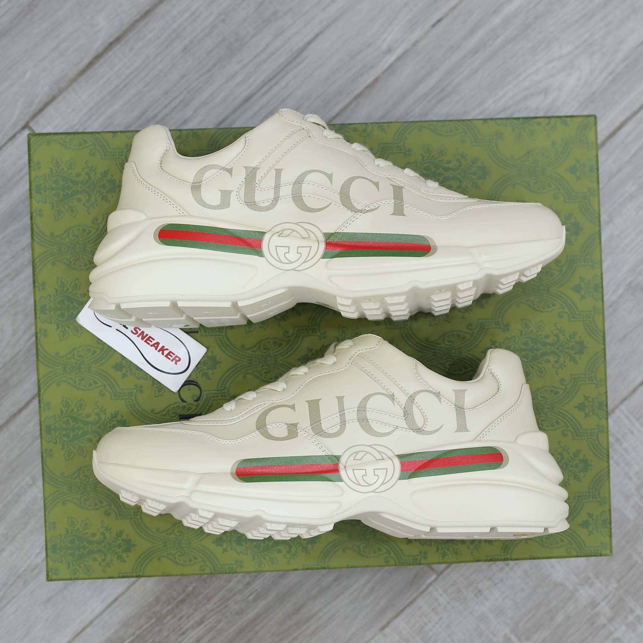 Giày Gucci Rhyton Logo Best Quality