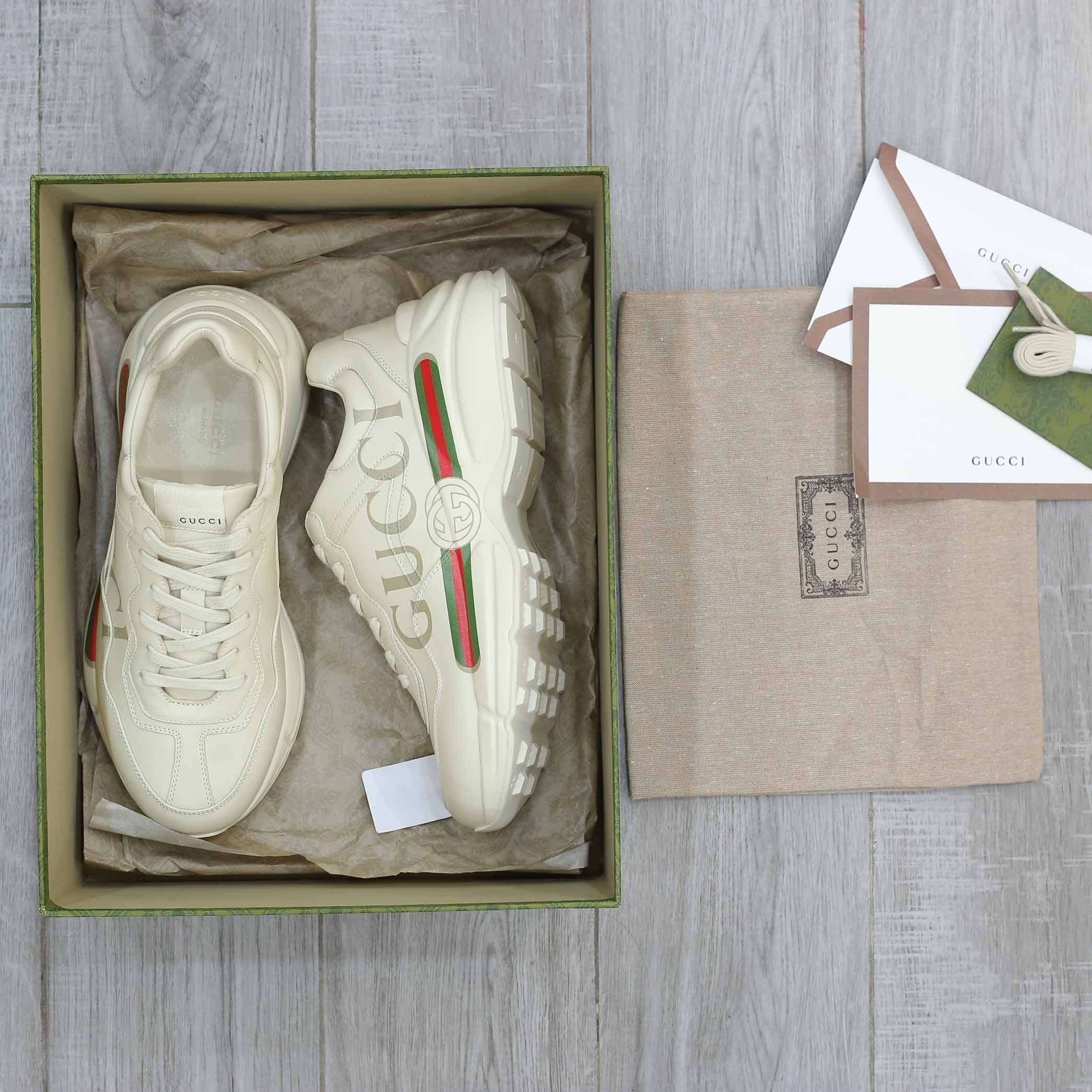 Giày Gucci Rhyton Logo Best Quality