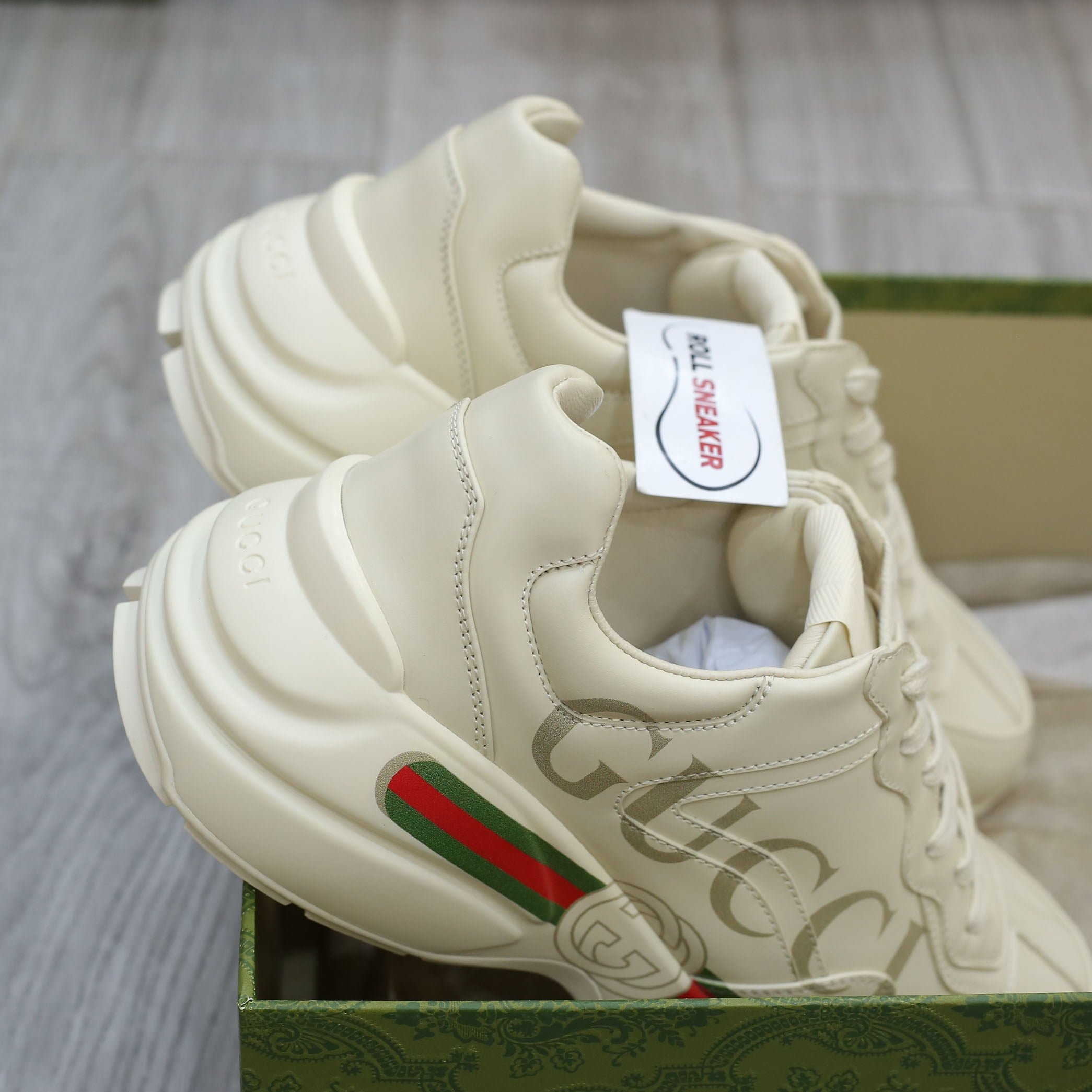Giày Gucci Rhyton Logo Best Quality