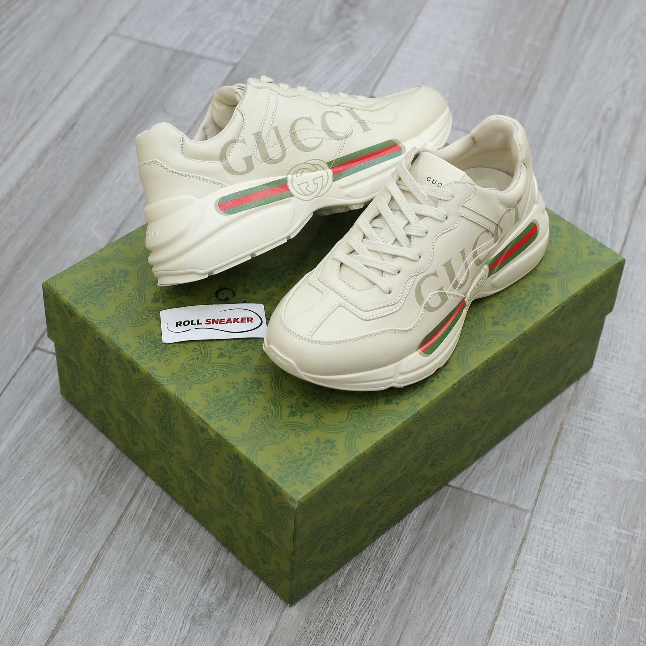 Giày Gucci Rhyton Logo Best Quality