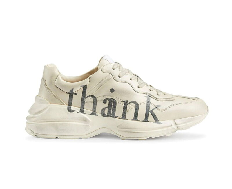 Giày Gucci Rhyton Think/Thank Like Auth