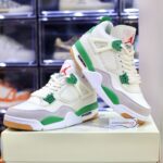 Giày Nike Air Jordan 4 Retro 'Pine Green' Like Auth