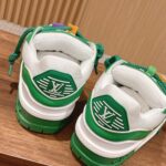 Giày Louis Vuitton Trainer Maxi Green Best Quality