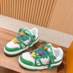 Giày Louis Vuitton Trainer Maxi Green Best Quality