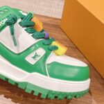 Giày Louis Vuitton Trainer Maxi Green Best Quality