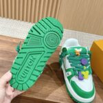 Giày Louis Vuitton Trainer Maxi Green Best Quality