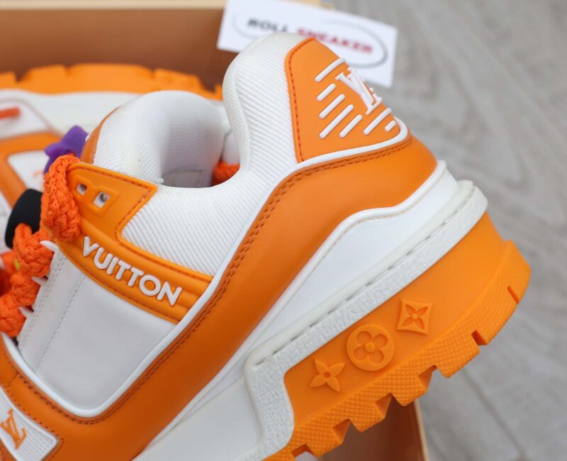 Giày Louis Vuitton Trainer Maxi Orange Like Auth