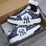 Giày MLB Chunky Liner Mid Denim New York Yankees D.Navy Like Auth