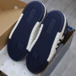 Giày MLB Chunky Liner Mid Denim New York Yankees D.Navy Like Auth