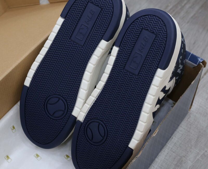 Giày MLB Chunky Liner Mid Denim New York Yankees D.Navy Like Auth