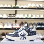 Giày MLB Chunky Liner Mid Denim New York Yankees D.Navy Like Auth