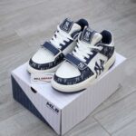 Giày MLB Chunky Liner Mid Denim New York Yankees D.Navy Like Auth