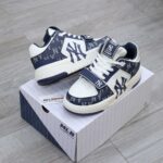 Giày MLB Chunky Liner Mid Denim New York Yankees D.Navy Like Auth