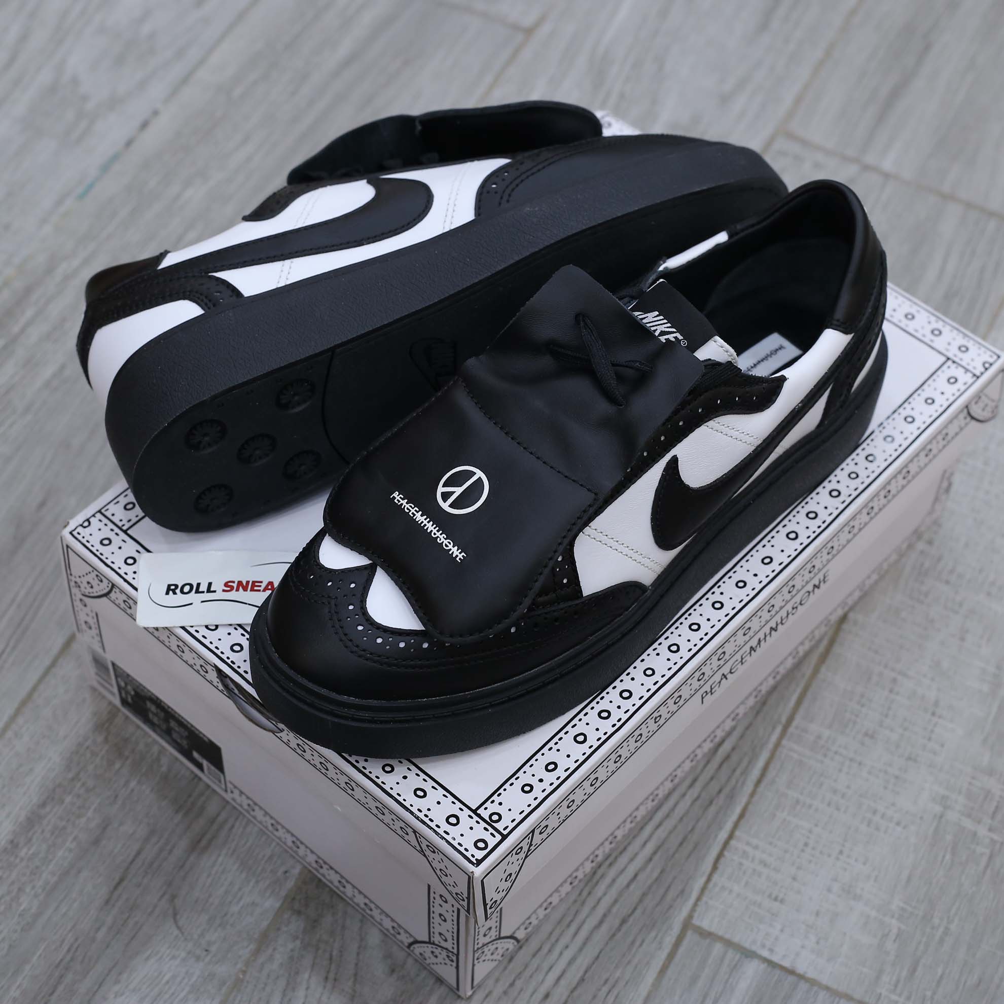 Giày Nike Kwondo 1 G-Dragon Peaceminusone Panda Like Auth