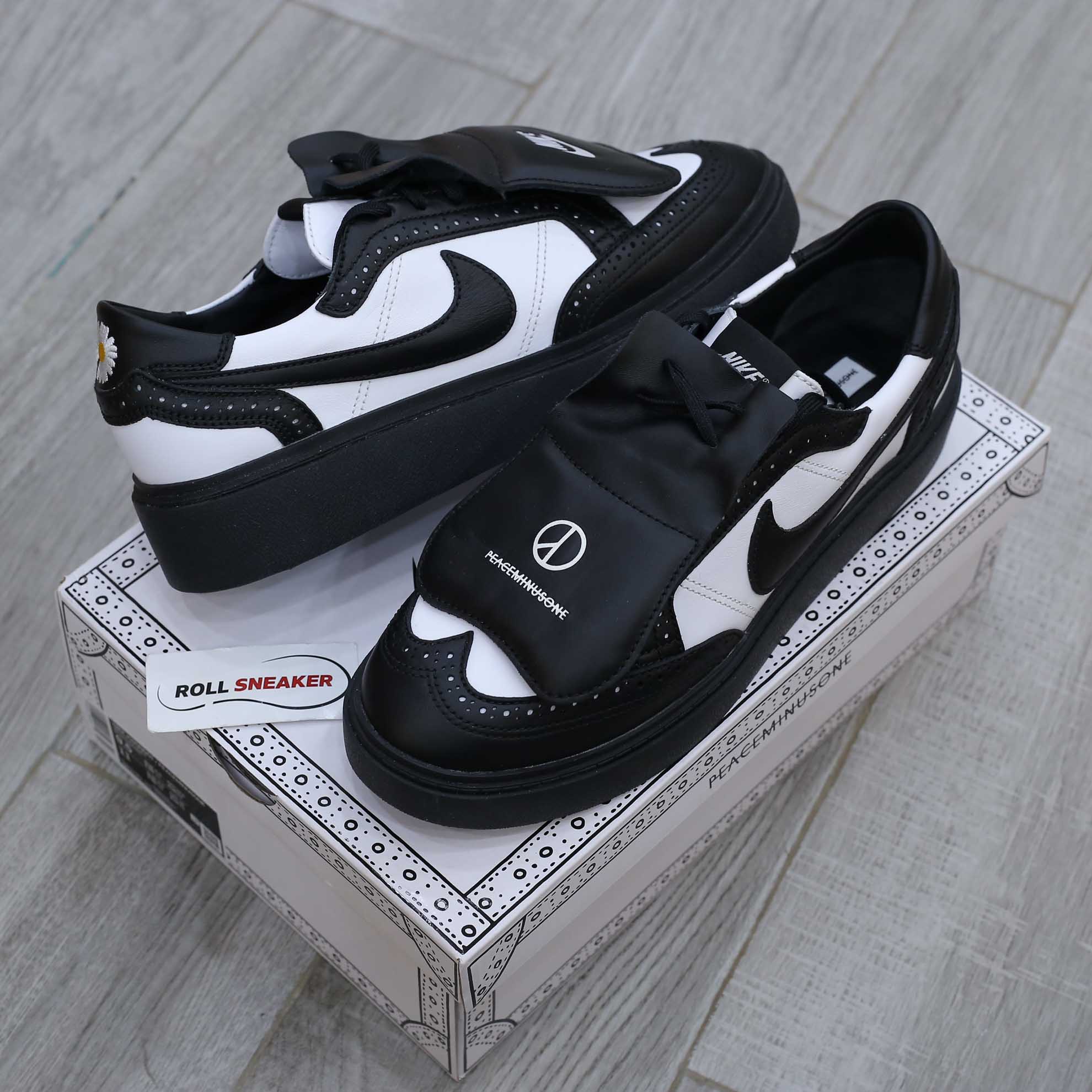 Giày Nike Kwondo 1 G-Dragon Peaceminusone Panda Like Auth