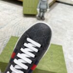 Giày Gucci Ace GG Supreme Black Like Auth