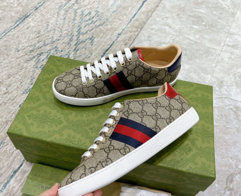 Giày Gucci Ace GG Supreme canvas Like Auth